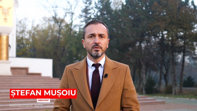 Ştefan Muşoiu: „La mulţi ani, România!”