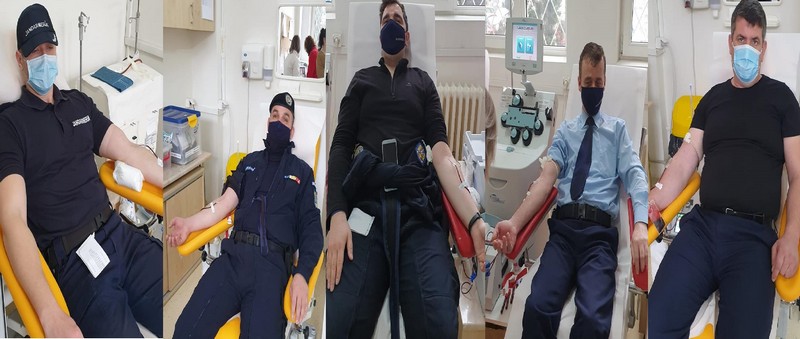 Jandarmii ialomiţeni dăruiesc speranță, din suflete bleu-jandarm!