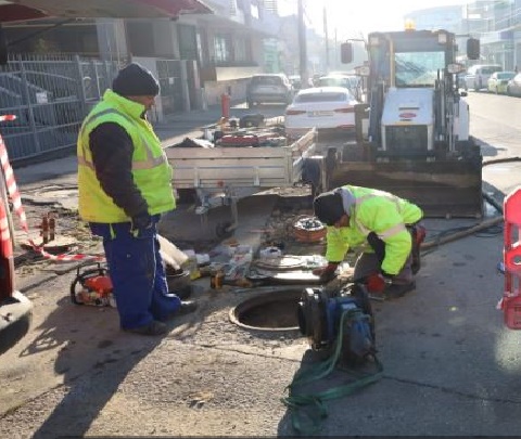 Apa va fi oprită în Fetești pentru repararea unei avarii de către RAJA